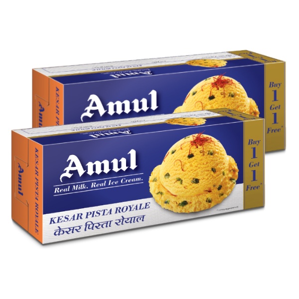 Kesar Pista Ice Cream